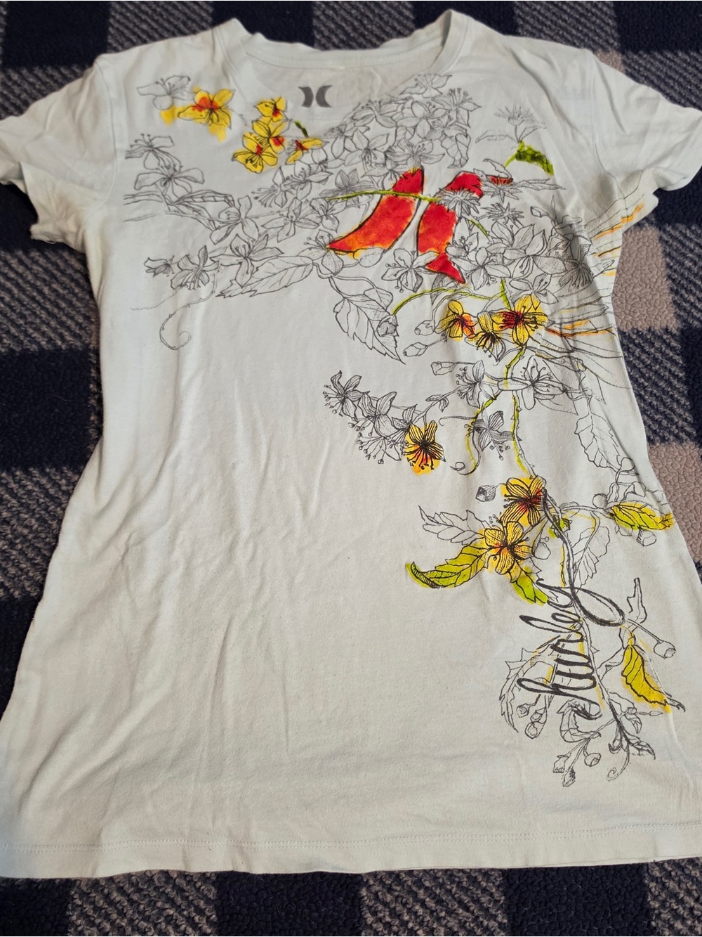 Y2k scene mcbling style Hurley shirt - Picture 2 of 7